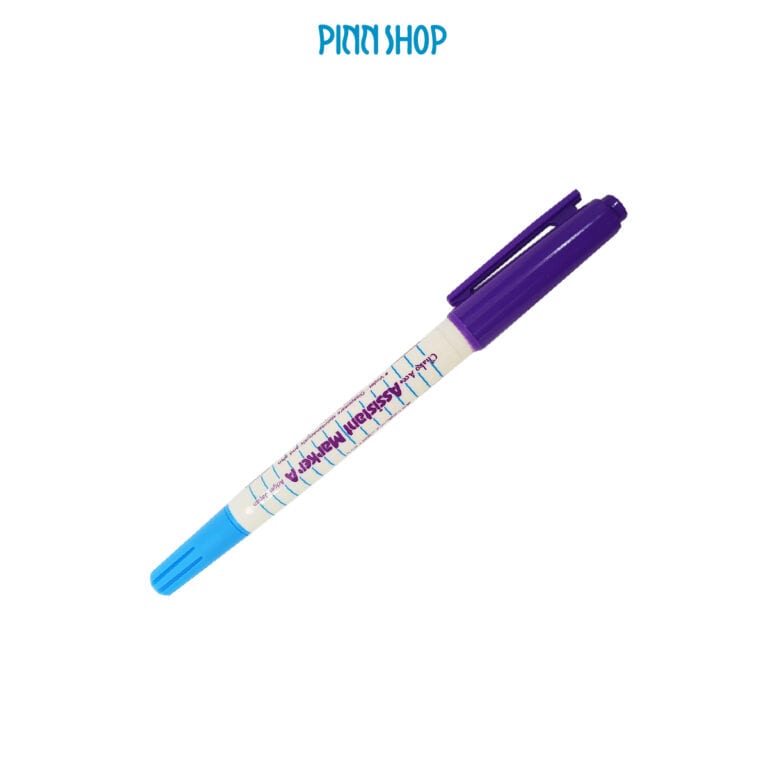 ปากกาเขียนผ้า ปากกาแต้มผ้า 2 สี ใน 1 ด้าม ยี่ห้อ Adger