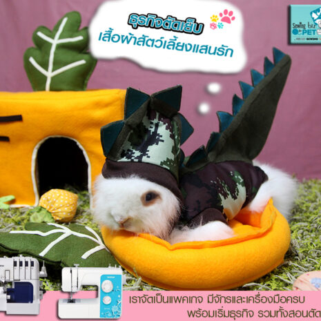 Y-SM-SEW107-KIT-01 ตัดเย็บเสื้อผ้าสัตว์เลี้ยง