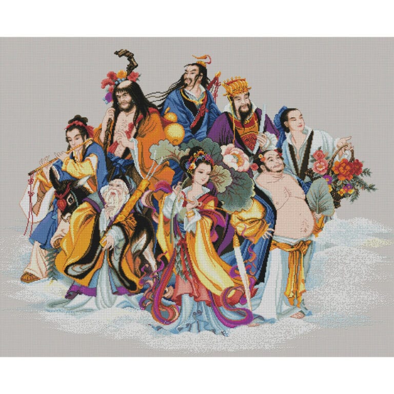 37-W  :  แปดเซียน(เทพเจ้าจีน)