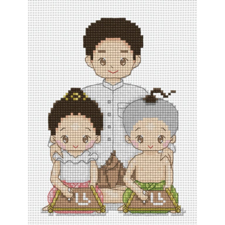 48-D : หนูรักพ่อจ๋า ชุดไทย