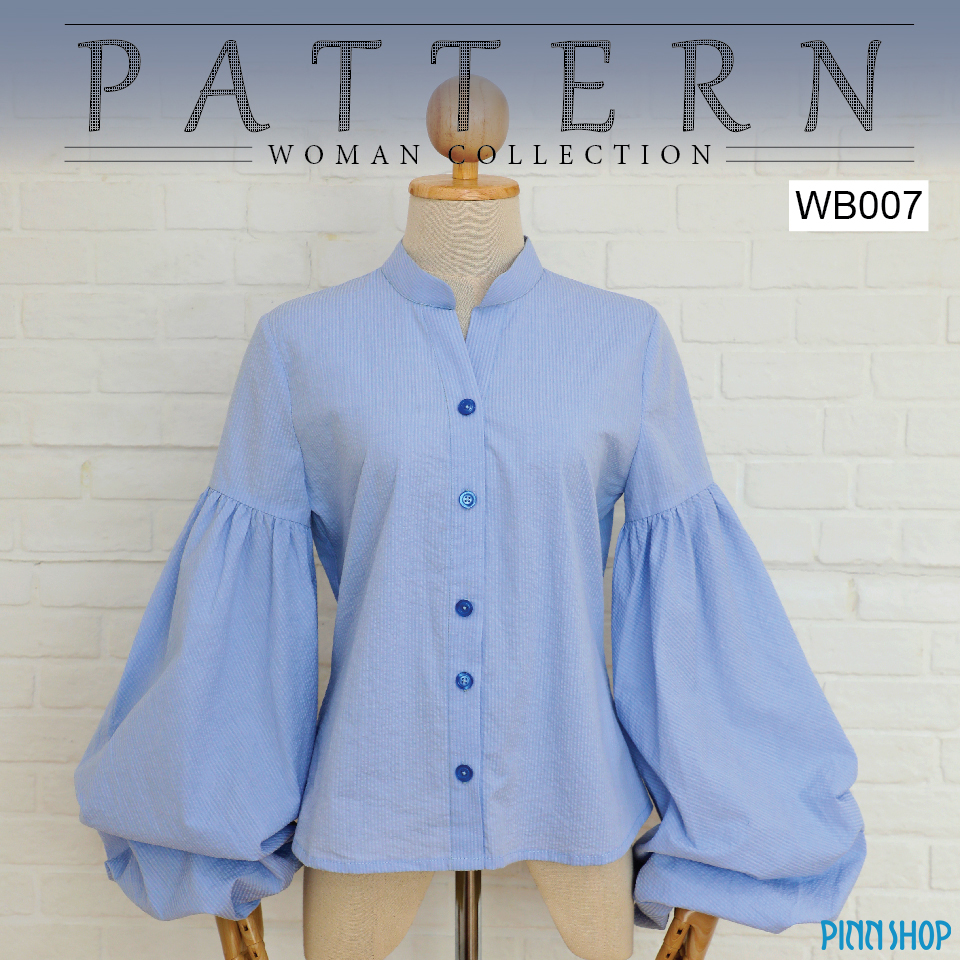 แพทเทิร์นเสื้อผู้หญิง Wb007 – Pinnshop