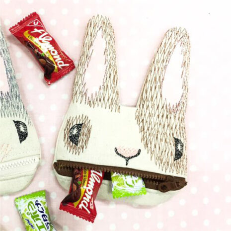 autosewing_Bunny_Zip_Brown autosewing_Bunny_Zip_Brown