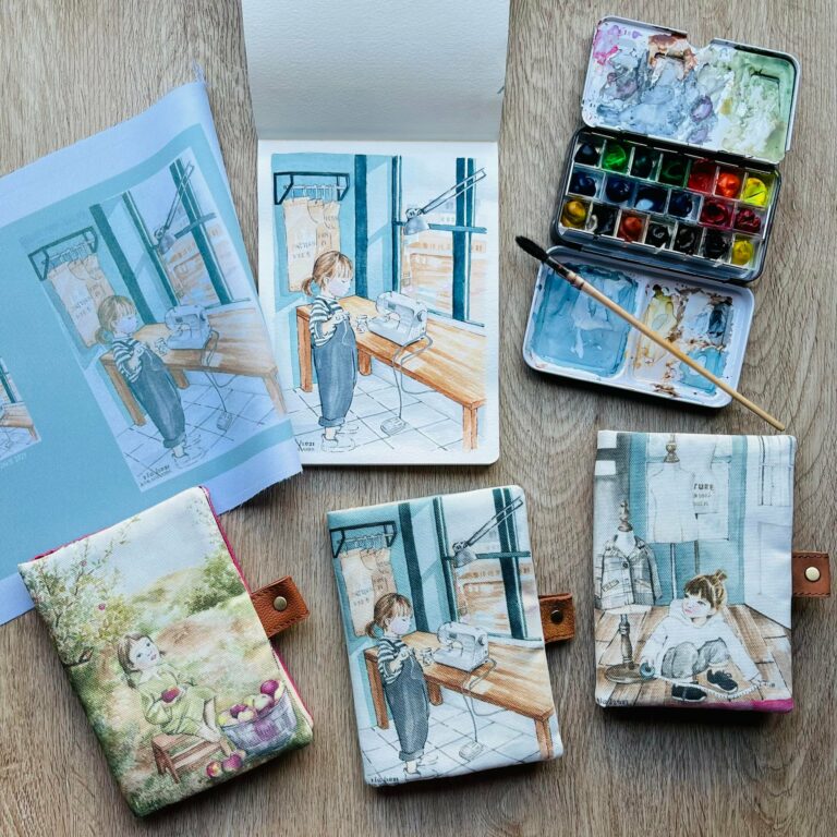AutoSewing Clutch : Stationery Case Set ( 3 Designs )