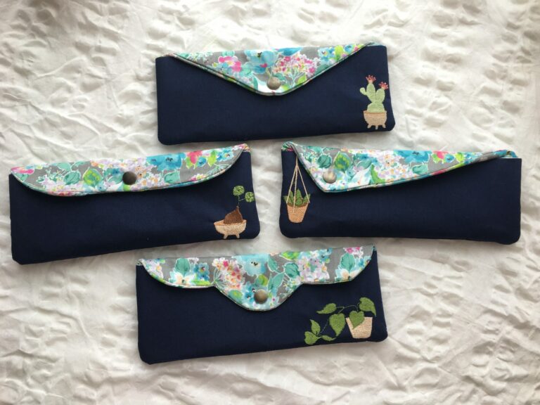 AutoSewing Clutch : Garden Tree Set ( 4 Designs )