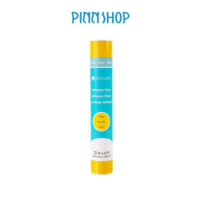 แผ่นสติกเกอร์ สีเหลือง Glossy Vinyl – Yellow