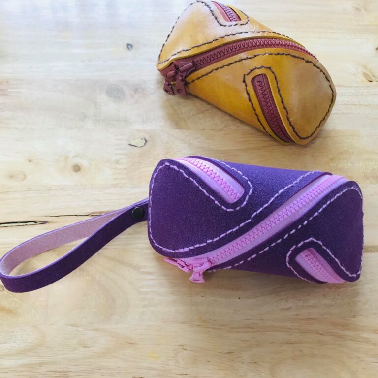 ไฟล์ ScanNCut : Hand Sewn Coin Purse with Fancy Zipper กระเป๋าซิปหนัง ซิปแฟนซี (เย็บมือ)