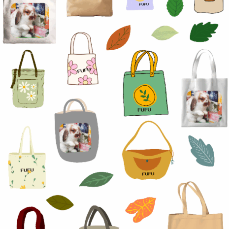 สติกเกอร์ UV DTF คอลเลคชั่น Tote Tale ใส่ชื่อ ใส่รูปได้