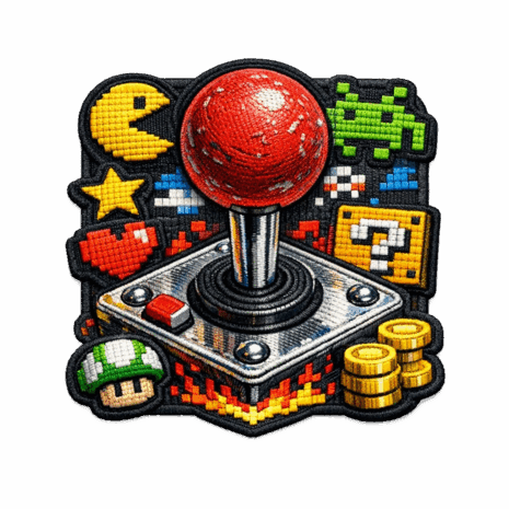 อาร์ม 3D จอยเกมอาเขต Retro Arcade สุดคลาสสิก