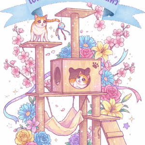 เสื้อยืดทาสแมว สไตล์วินเทจ "โบนัสสิ้นปี ผ่อนหนี้คอนโดแมว"