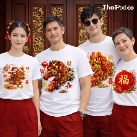 Mock Up รวมเสื้อยืดตรุษจีน Mock Up รวมเสื้อยืดตรุษจีน
