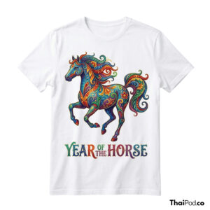 เสื้อยืดลายม้ามงคล Year of the Horse
