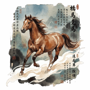 เสื้อยืดลายม้ามงคล