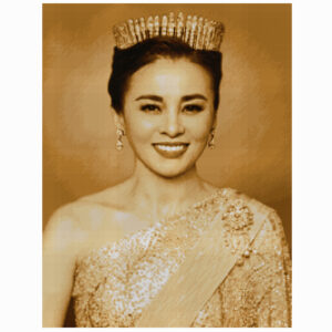 CX-EV-SP29 : พระราชินีสุทิดาสวมมงกุฎ