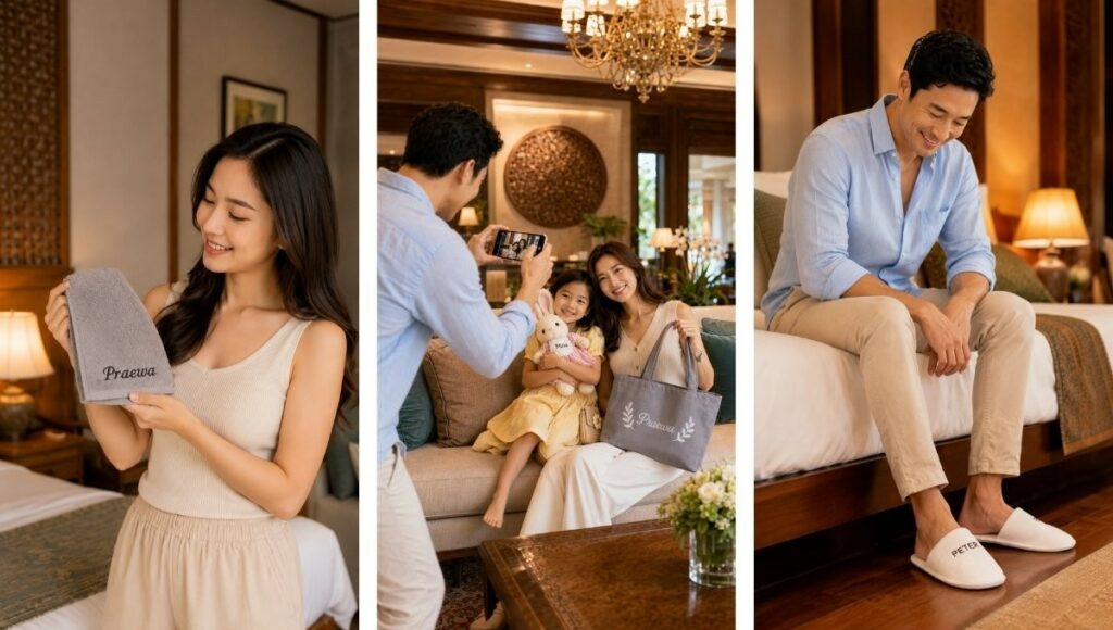 จักรปักโรงแรม PINN SHOP