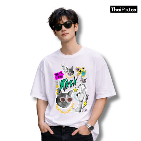 เสื้อ-แมวร็อก-02 เสื้อ-แมวร็อก-02