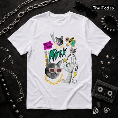เสื้อ-แมวร็อก-09 เสื้อ-แมวร็อก-09